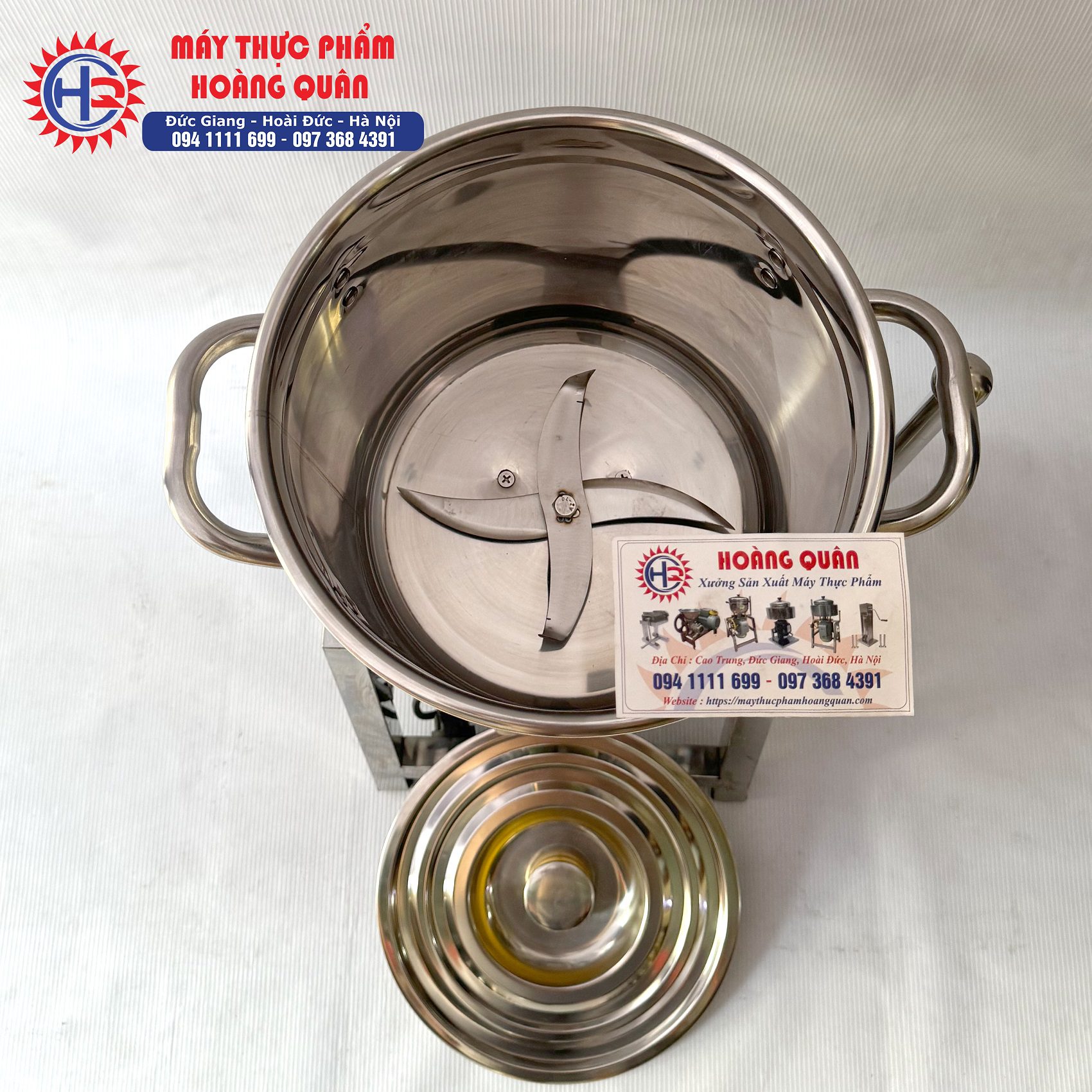 Máy Xay đa Năng 1.5kw NỒi Cao 25cm 7 Máy Xay đa Năng 1.5kw NỒi Cao 25cm 7