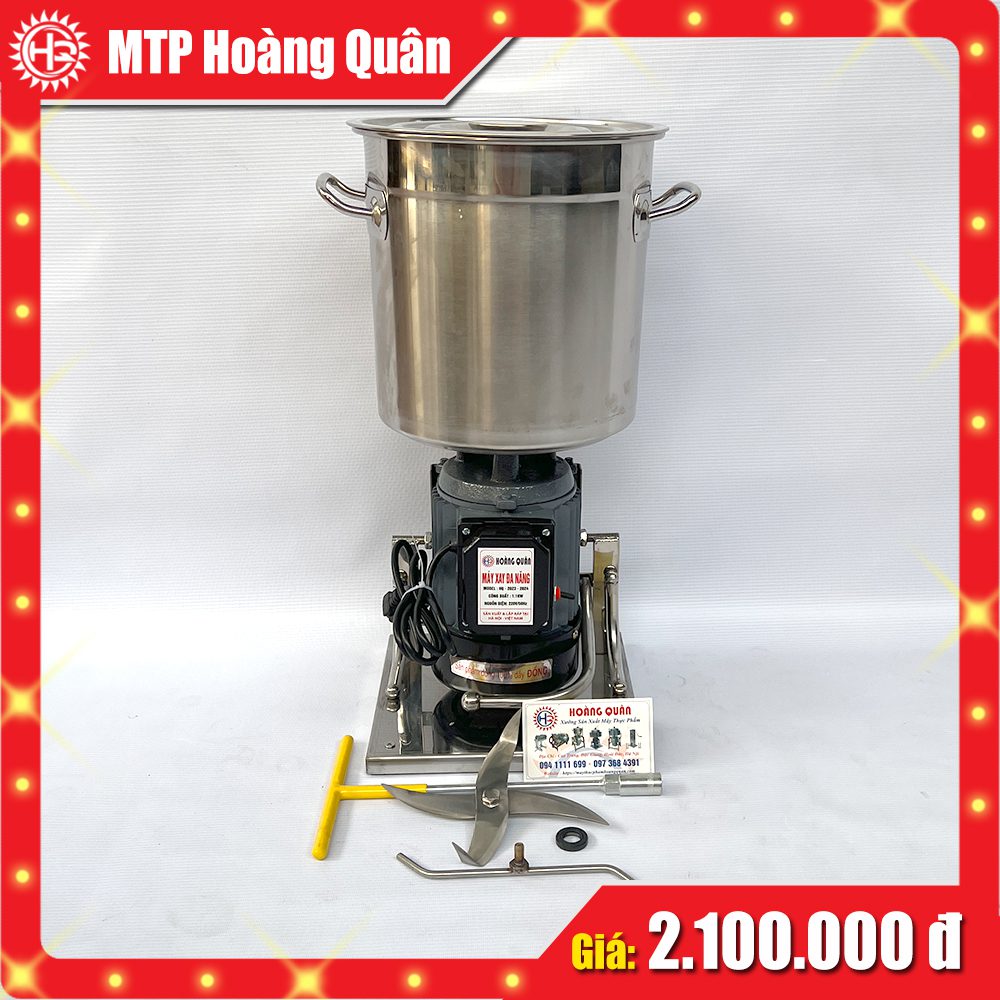 Máy Xay đa Năng ChÂn Inox 1.1kw NỒi Cao 25cm 1 Máy Xay đa Năng ChÂn Inox 1.1kw NỒi Cao 25cm 1