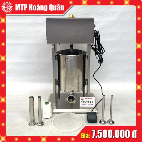 Máy đùn Xúc Xích, Lạp Xưởng, Lòng Dồi ĐiỆn 10l 1