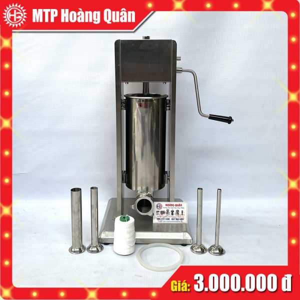 Máy đùn Xúc Xích, Lạp Xưởng, Lòng Dồi Tay 5l 1
