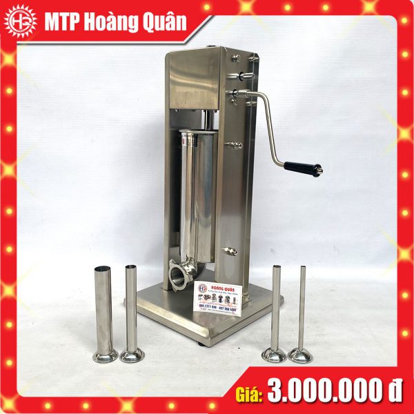 Máy đùn Xúc Xích, Lạp Xưởng, Lòng Dồi Tay 5l 3