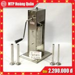Máy đùn Xúc Xích, Lạp Xưởng, Lòng Dồi Tay 2l 4