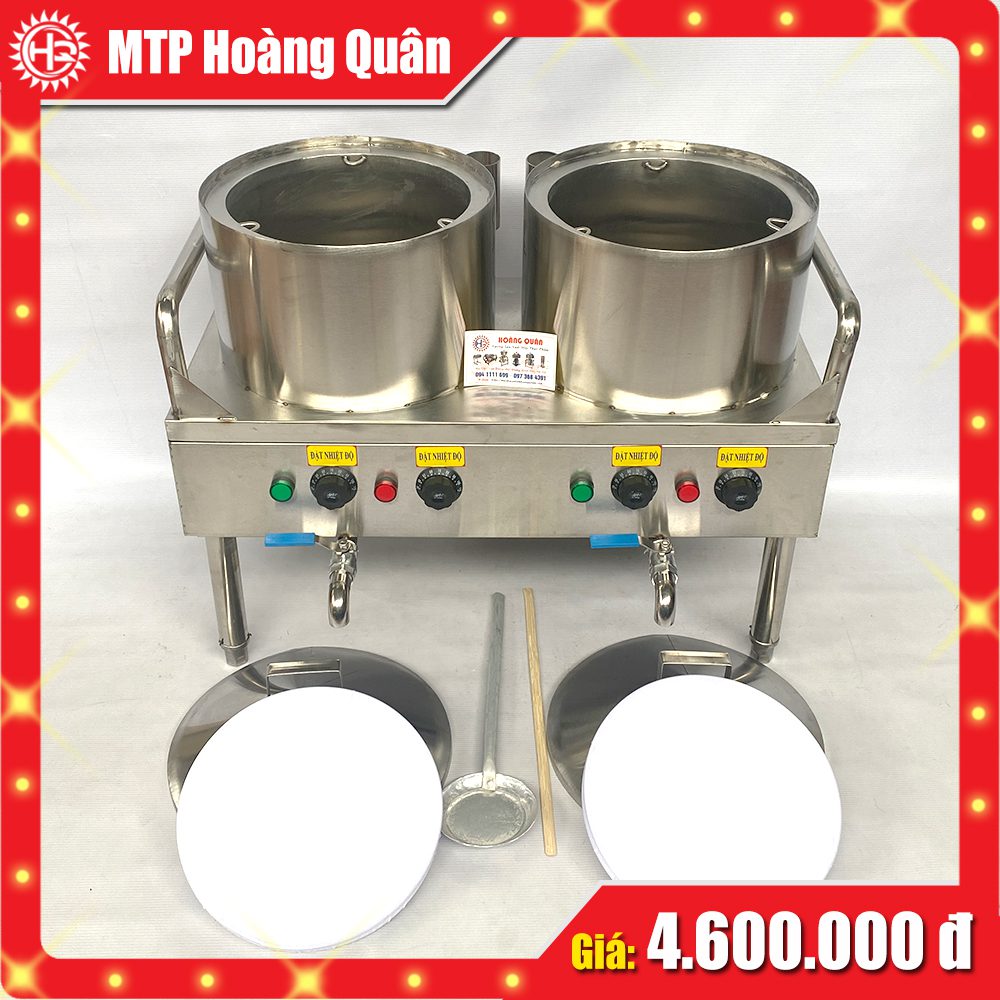Nồi Tráng Bánh Cuốn, Bánh ướt, Bánh Phở, Bánh đa NỒi ĐÔi 30cm 6 Nồi Tráng Bánh Cuốn, Bánh ướt, Bánh Phở, Bánh đa NỒi ĐÔi 30cm 6