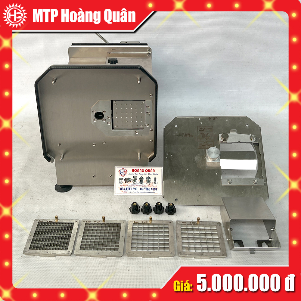 Máy thái hạt lựu 5