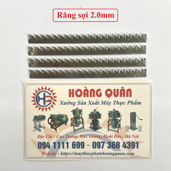 Dao Thái Sợi Răng 2.0mm